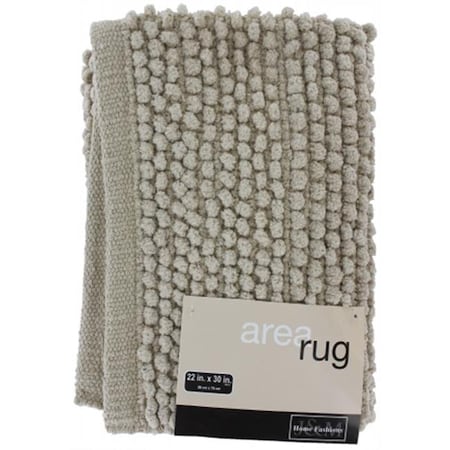 J & M Home Fashions J And M Home Fashions 7143 22 in. X 30 in. Linen Popcorn Rug 7143